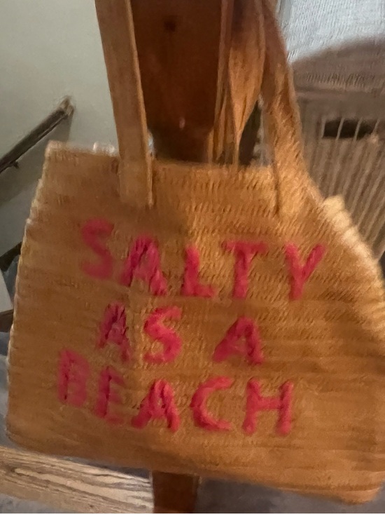 Handbags - Salty as a Beach tote bag